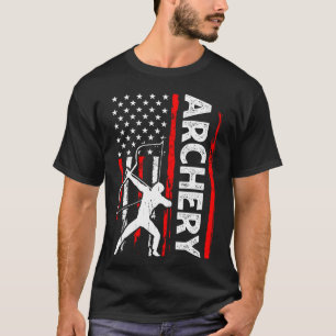 Camisetas de tiro con arco diseñan regalo para pap