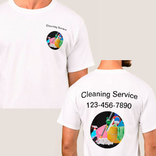 Camisetas de trabajo con logotipo comercial de ser