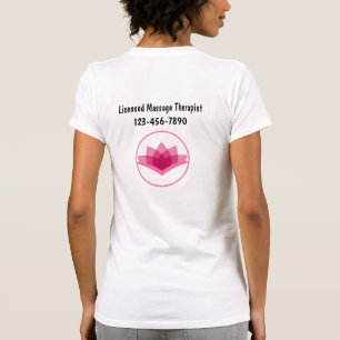 Camisetas de trabajo de plantilla de logotipo del 