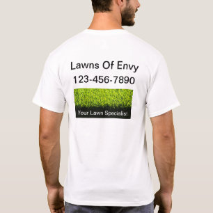 Camisetas de trabajo de trabajo de Lawn Care