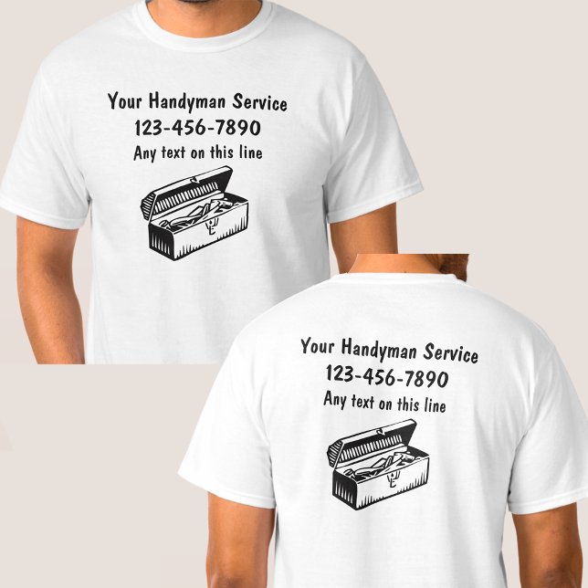 Camisetas de trabajo simples de mano de obra de do (Subido por el creador)