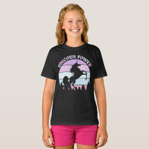 Camisetas de Unicorn Power Fun Kids