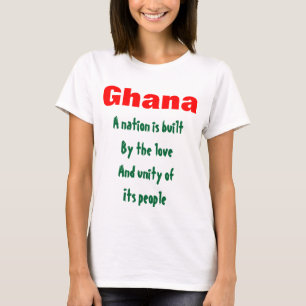 Camisetas de unidad de Ghana