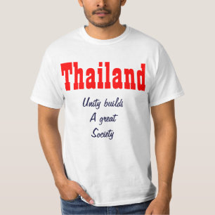 Camisetas de unidad de Tailandia