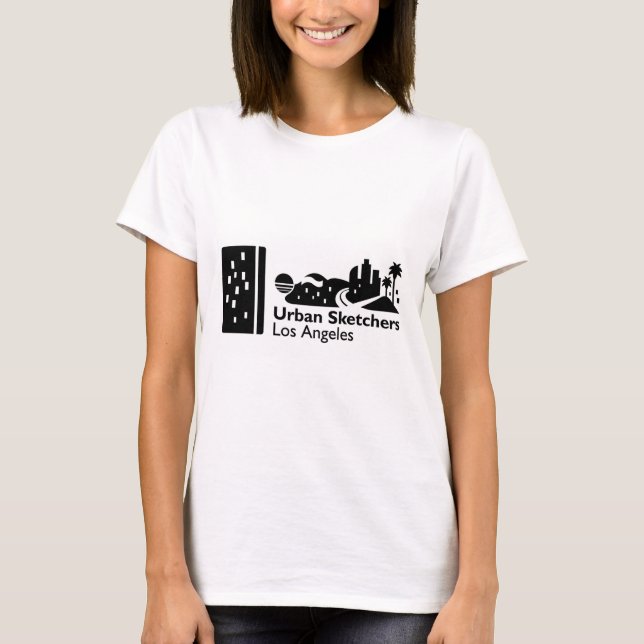 Camisetas de UrbansketchersLA (Anverso)