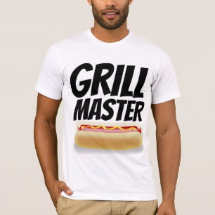 Camisetas de verano para hombres GRILL MASTER