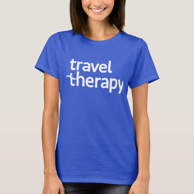 Camisetas de viaje de T-Shirt Therapy (Anverso)