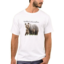 Camisetas de vida silvestre de Alaska