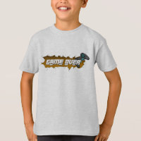 Camisetas de Video Juegos para niños - Game Over
