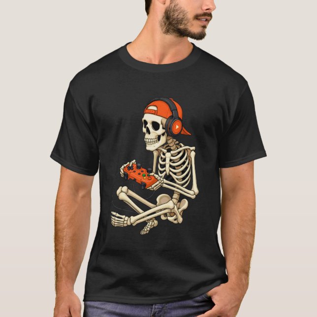 Camisetas de videojuegos para niños con temática d (Anverso)