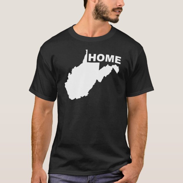Camisetas de Virginia Occidental Lejos de Casa (Anverso)
