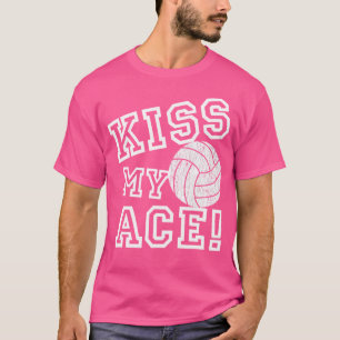 Camisetas de voleibol con equipo Sayings-Kiss My A
