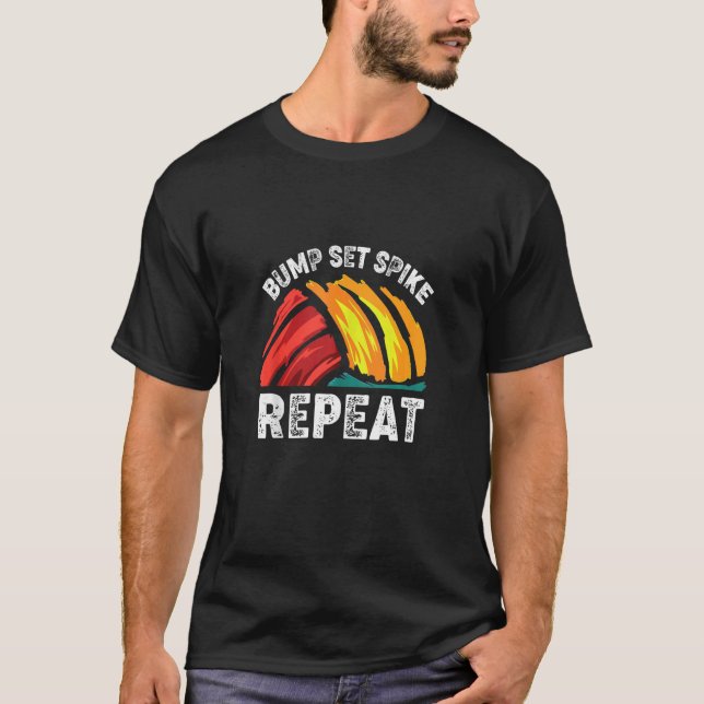 Camisetas de voleibol de voleibol disparan (Anverso)