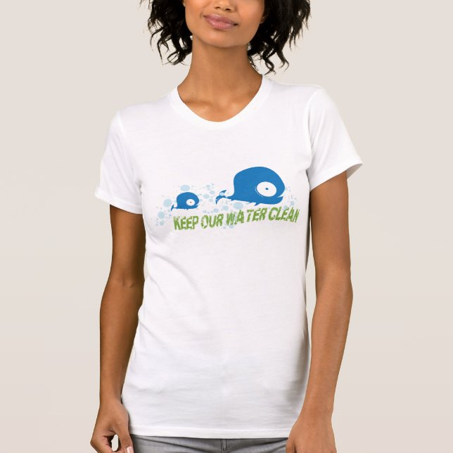 Camisetas de Whale Organet Planet T (Anverso)