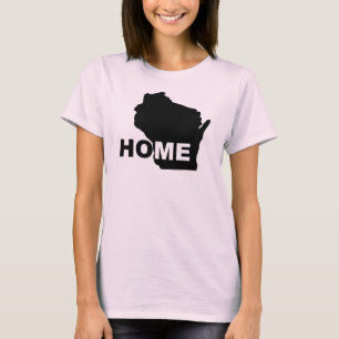 Camisetas de Wisconsin Hogar Lejos Del Estado