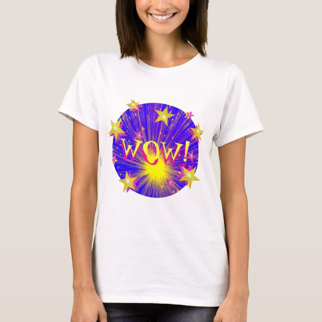 Camisetas de 'WOW!' (Anverso)