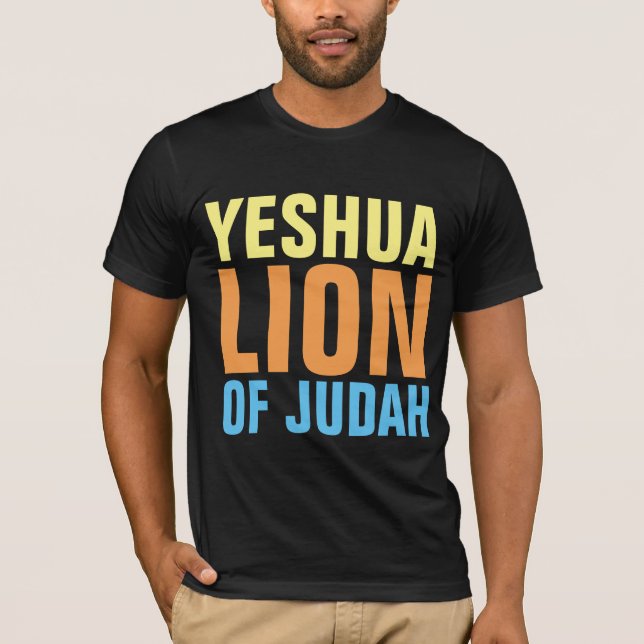Camisetas de YESHUA LION OF JUDAH (Anverso)