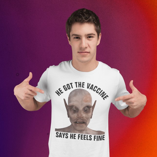 CAMISETAS DE ZOMBIE HORROR ANTI-VAX VACUNADAS (Subido por el creador)