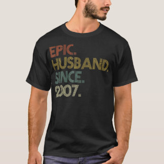 Camisetas del 15° Aniversario del Boda de los Homb