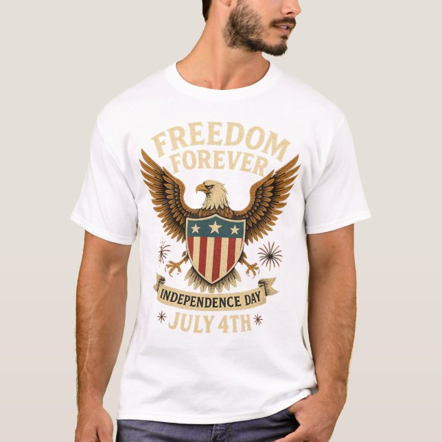 Camisetas del 4 de julio, Día de la Independencia (Anverso)