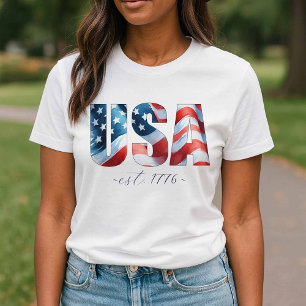 Camisetas del 4 de Julio para Damas
