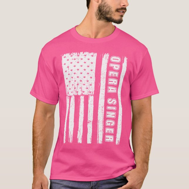Camisetas Del 4 De Julio Para Hombres Ópera Bander (Anverso)