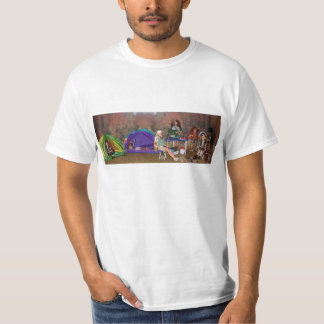 Camisetas del ADULTO de CAMP-TRAMP