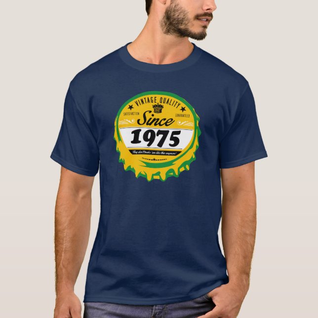 Camisetas del año del nacimiento - 1975 (Anverso)