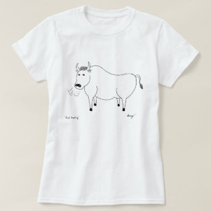 Camisetas del arte popular de Bull