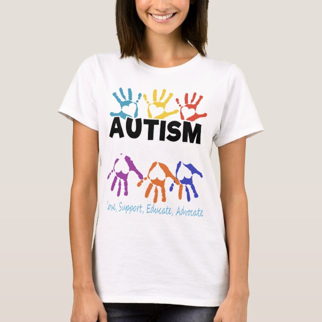 camisetas del autismo (Anverso)