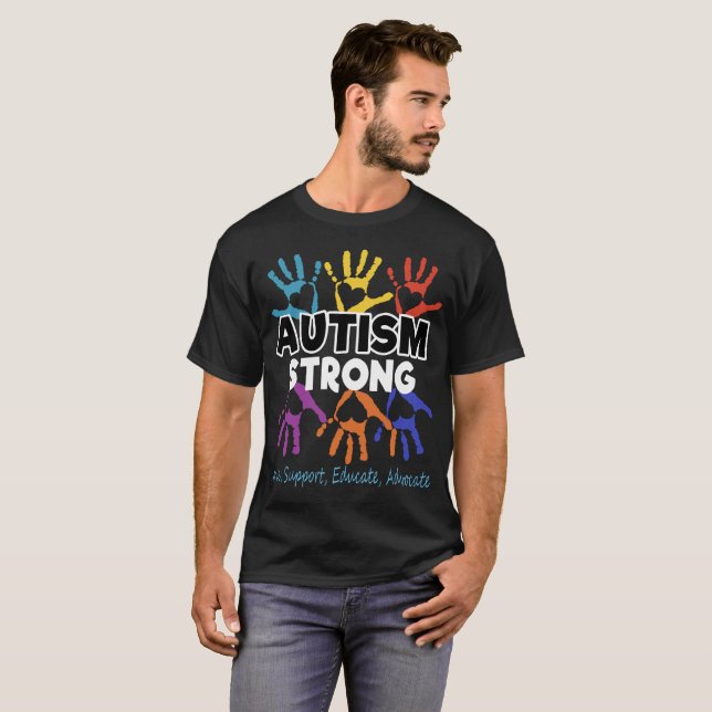 camisetas del autismo (Anverso completo)