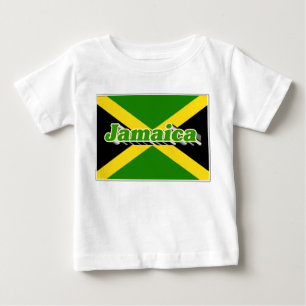 Camisetas del bebé de Jamaica