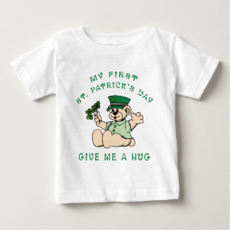 Camisetas del bebé del día de mi 1r St Patrick