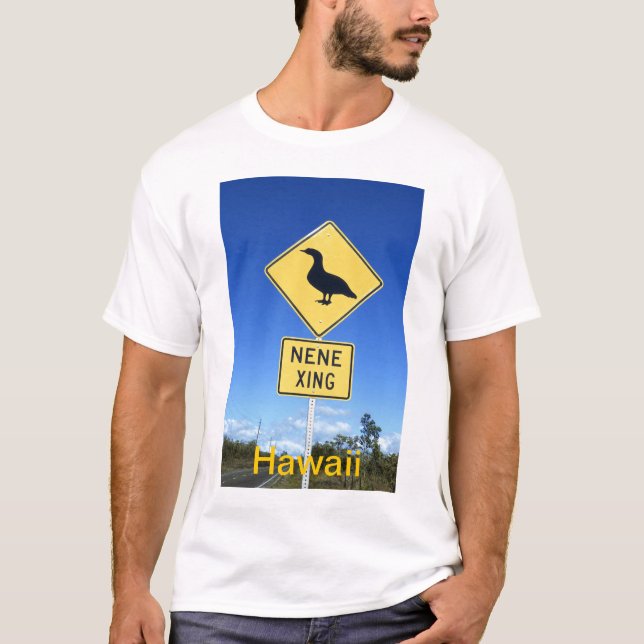 Camisetas del Birder - Hawaii Nene (Anverso)