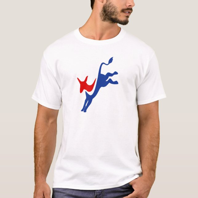 Camisetas del burro de Demócrata (Anverso)