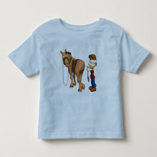 Camisetas del caballo de los niños y regalos del