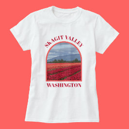 Camisetas del Campo de Tulipanes del Valle de Skag