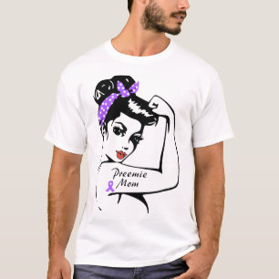 camisetas del cáncer de la mamá del prematuro