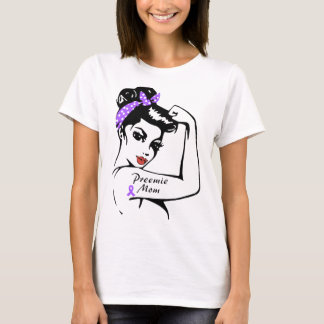 camisetas del cáncer de la mamá del prematuro