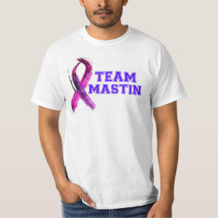 Camisetas del cáncer pancreático del EQUIPO MASTIN