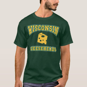 Camisetas del cheesehead de Wisconsin