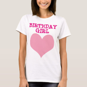 Camisetas del CHICA del CUMPLEAÑOS