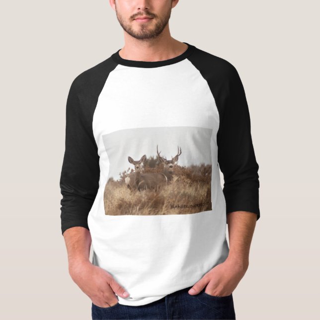 CAMISETAS DEL CIERVO MULA (Anverso)