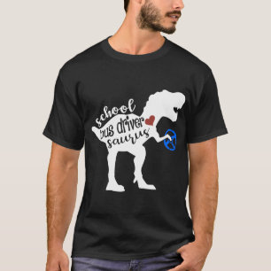 camisetas del coche del saurus del conductor del