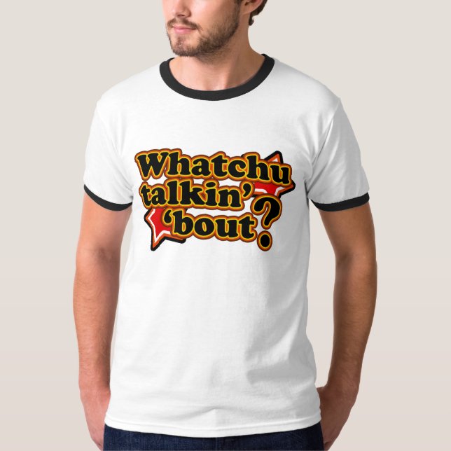 Camisetas del combate de Talkin retro de los años (Anverso)