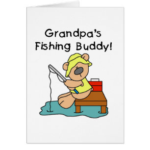 Camisetas del compinche de la pesca del abuelo del