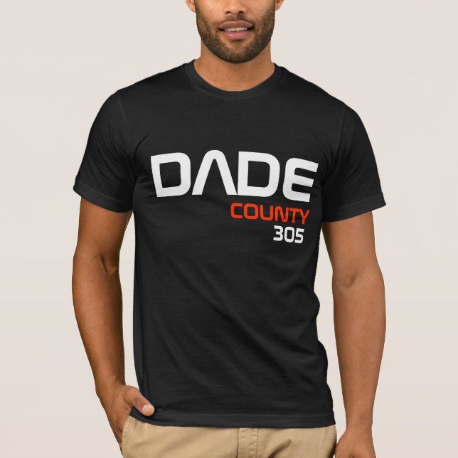 camisetas del condado de dade (Anverso)