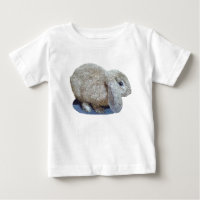 Camisetas del conejo del oído de Holanda Lop