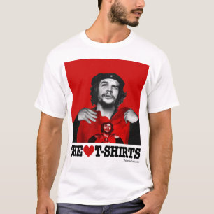 Camisetas del corazón de Che