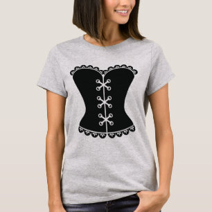Camisetas del corsé